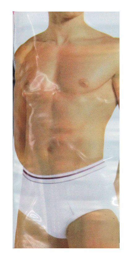 2 Pack 100% Cotton Fly Front Briefs for Men