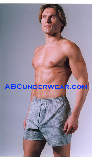 2 Pack Men's Woven Boxer Shorts