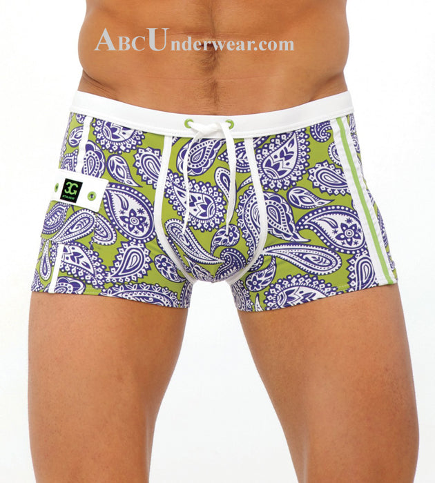 3G Bandana Biker Cut Men's Swimsuit - Closeout