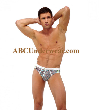 3G Bandana Brazilian Cut Men's Swimsuit - Closeout