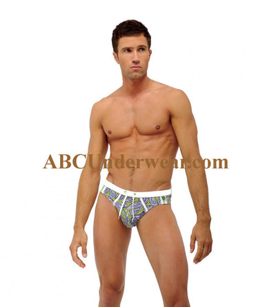 3G Bandana Brazilian Cut Men's Swimsuit - Closeout