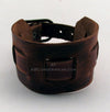 Adjustable Brown Leather Wrist Cuff-ABCunderwear.com-ABC Underwear
