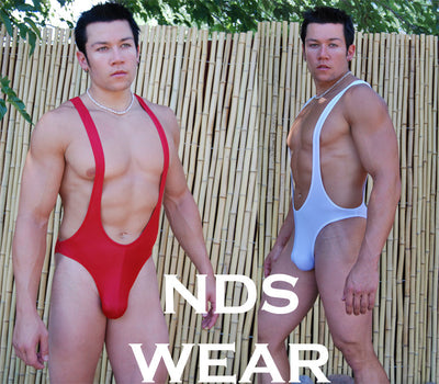 Alexandre's Microfiber Mens Bodysuit - BLOWOUT SALE!