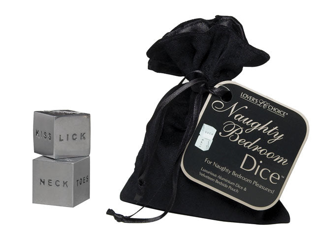 Aluminum Naughty Bedroom Dice Set