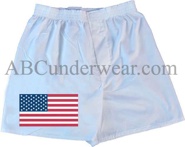 American Flag Boxer Shorts Personalized