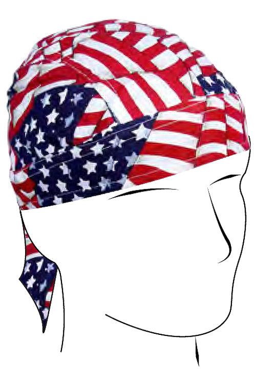 American Flag Flydanna Headwrap