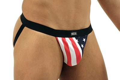 American Flag Jockstrap for Men