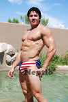 American Flag Stars & Stripes Swim Bikini-NEPTIO-ABC Underwear