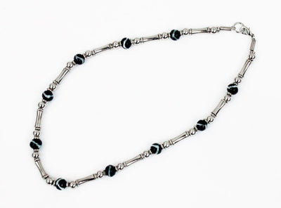 Ancient Tribal Bone Necklace Modern Male Jewelry