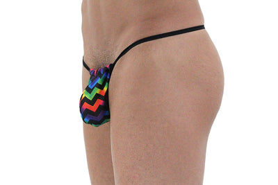 Arcoiris Geometric Print Men's G-String