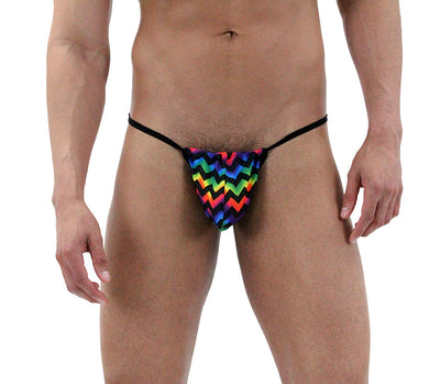 Arcoiris Geometric Print Men's G-String