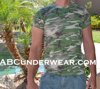 Army Camo Mens T-Shirt Clearance