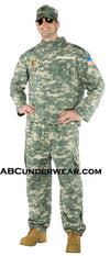 Army Uniform Costume-Rasta-ABC Underwear