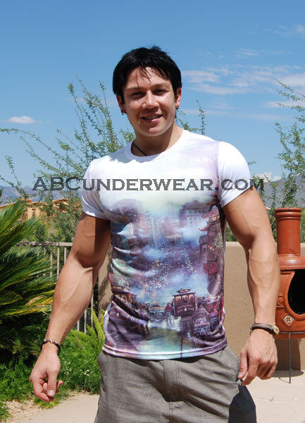Art Print San Francisco Tee Shirt