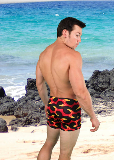 Bed of Fire Squarecut Swim Short Clearance Swimsuit