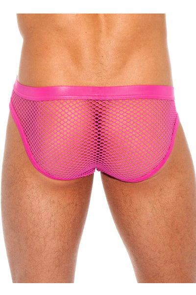 Beyond doubt Stretch Mesh Net Brief Underwear Clearance-Gregg Homme-ABC Underwear