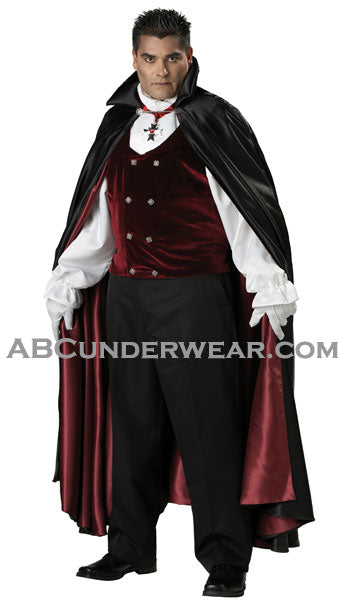 Big Men's Gothic Vampire Costume