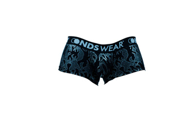 Black Flame Mens Boxer Brief-NDS Wear-ABC Underwear