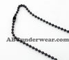 Black Stainless Steel 18" Necklace-ABCunderwear.com-ABC Underwear