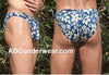 Blue Tropical Bikini Swimsuit-Male Power-ABC Underwear
