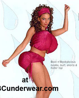 Boot-n-Booty Licious Costume