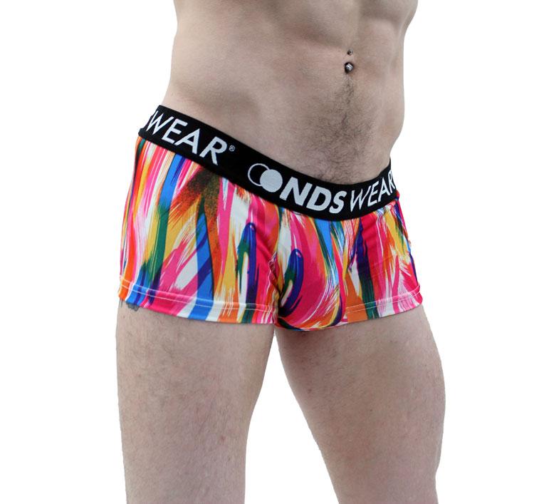 Brush Stroke Men's Short Trunk Underwear by NDS Wear