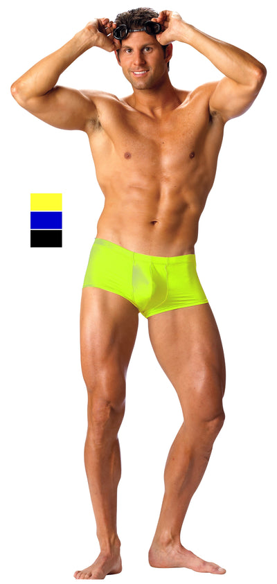 California Muscle Euro Boxer Swim Trunk