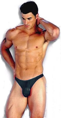 California Muscle Gripper Thong Swimwear