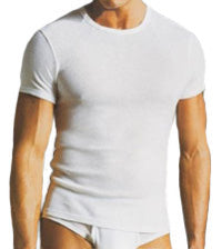 Calvin Klein Cotton Mesh T-Shirt - Small Clearance