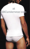 Calvin Klein Crew Neck T-Shirt 3 Pack Clearance White-calvin klien-ABC Underwear