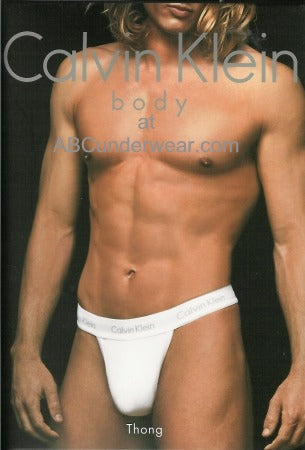 Calvin Klein Men's Thong from the Body Collection