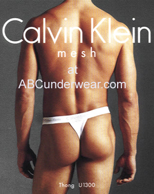 Calvin Klein Mesh Thong - A Stylish and Comfortable Choice for the Modern Woman