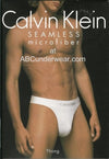 Calvin Klein Microfiber Thong - A Luxurious and Comfortable Addition to Your Intimate Collection-calvin klien-ABC Underwear