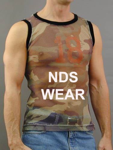 Camo Net Muscle Shirt
