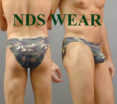 Camouflage Microfiber Bikini Underwear