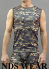Camouflage Microfiber Muscle Shirt - Large-nds wear-ABC Underwear