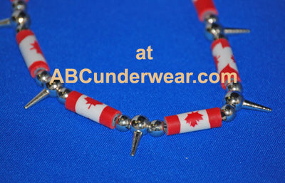 Canadian Flag Necklace