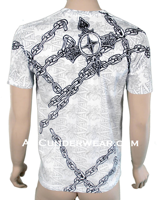 Chained Knights Designer T-shirt - Clearance