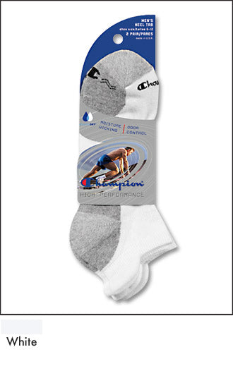 Champion Men's High Performance Heel Tab 2PK
