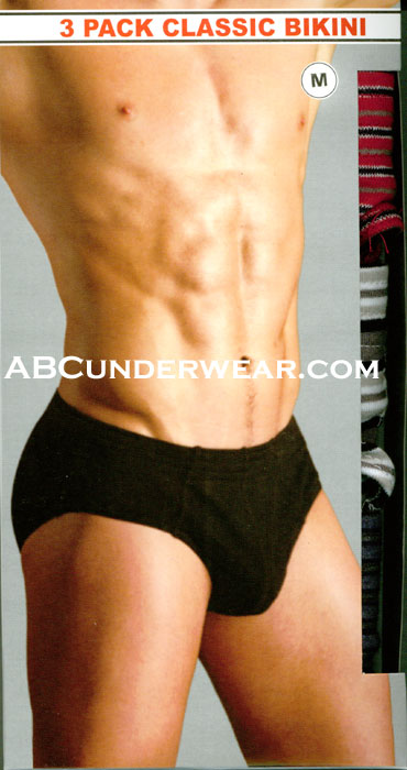 Classic Mens Bikini Brief 3Pk