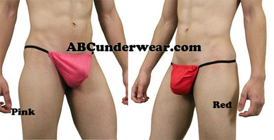 Clearance Sale: Colors Collection of Men's Cotton G-strings-LOBBO-ABC Underwear