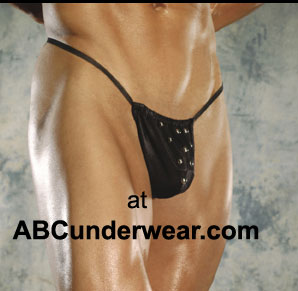 Clearance Sale: Exquisite Men's Studded Posing Strap