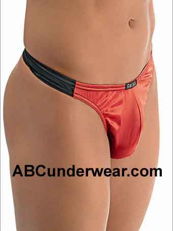 Clearance Sale: Gregg Satin Lycra Men's Thong - Limited Stock Available
