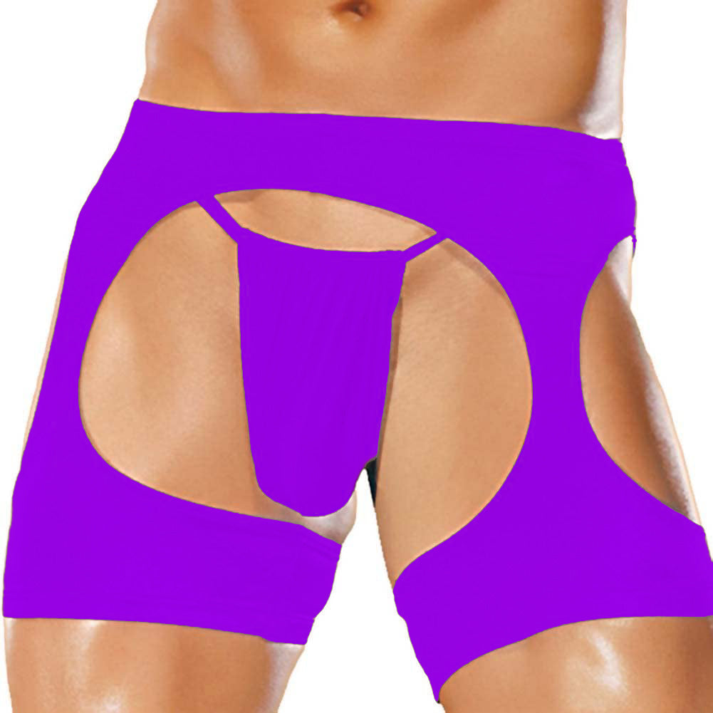 Clearance Sale: High-Quality Men's Short Chaps with G-string