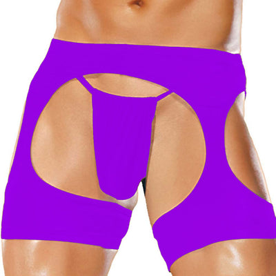 Clearance Sale: High-Quality Men's Short Chaps with G-string