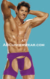 Clearance Sale: High-Quality Men's Short Chaps with G-string-Male Power-ABC Underwear