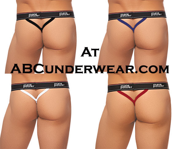 Clearance Sale: Male Power Men's Y-Back Thong - Limited Stock