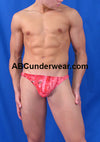 Clearance Sale: Men's Tie Dye Thong with Holes - Size 2XL-ABC Underwear-ABC Underwear