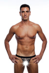 Clearance Sale: Metallic Mesh Thong - Size Large-ABCunderwear.com-ABC Underwear