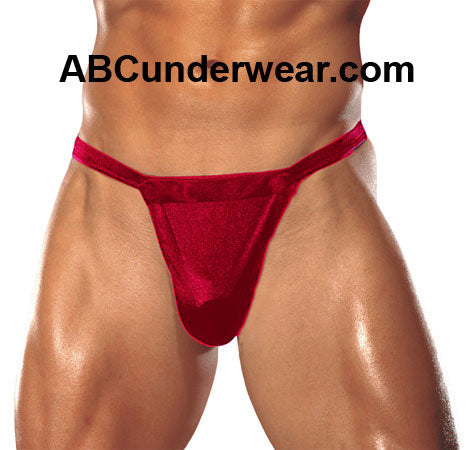 Clearance Sale: Red Men's Power Thong